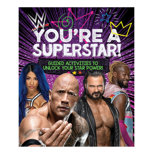 WWE "You're a Superstar! Guided Activities to Unlock Your Star Power!" Book