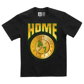 WWE "Home 24/7 Champion" Youth T-Shirt T-Shirt PW Catalog