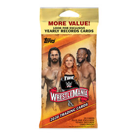 WWE Road To WrestleMania 36 Topps Trading Card Fat Pack