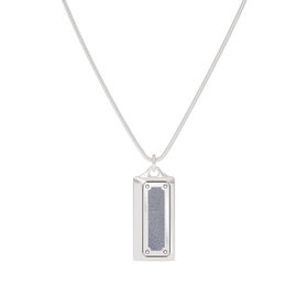 Royal Rumble Bixler Dog Tag in Sterling Silver