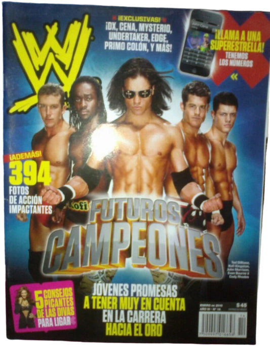 WWE Magazines from Mexico January 2010 Magazine PWcatalog