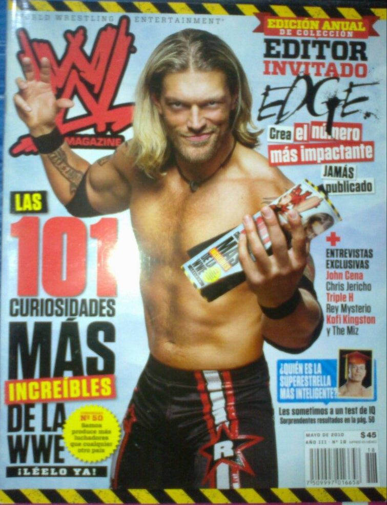 WWE Magazines from Mexico May 2010 Magazine PWcatalog