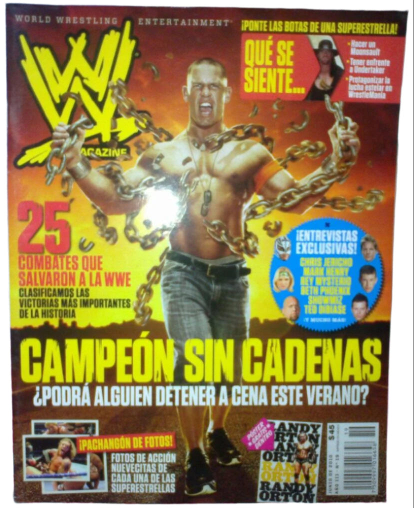 WWE Magazines from Mexico June 2010 Magazine PWcatalog