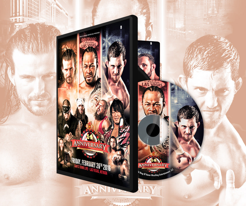 02/26/16 14TH ANNIVERSARY PPV - LAS VEGAS, NV (DVD)