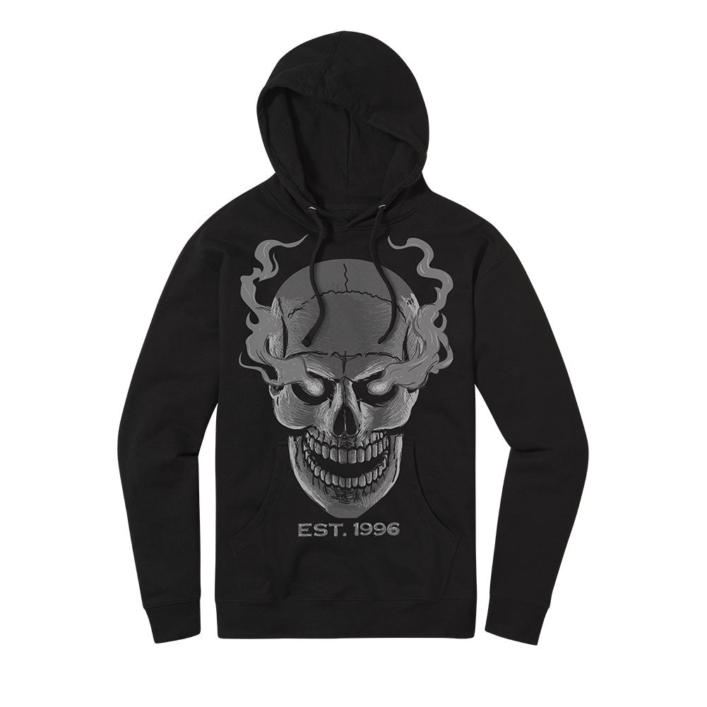 Stone Cold Steve Austin "Smoking Skull Est. 1996" Pullover Hoodie Sweatshirt Front