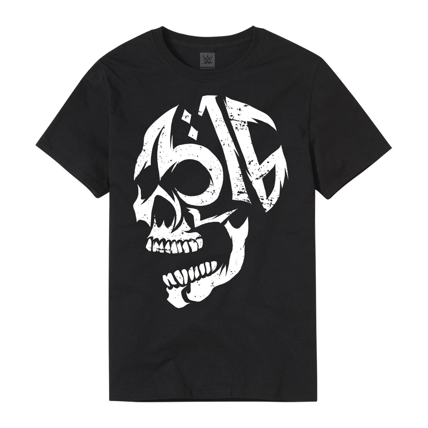 Stone Cold Steve Austin Side Skull T-Shirt