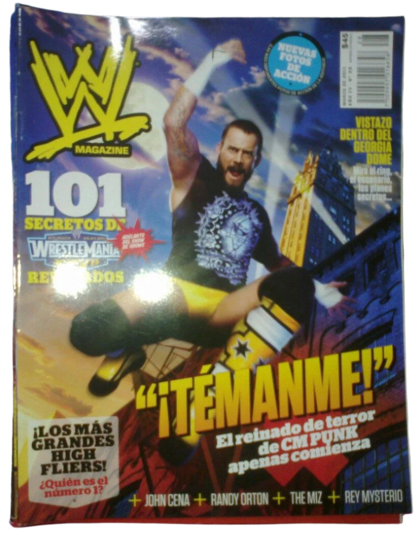 WWE Magazines from Mexico March 2011 Magazine PWcatalog