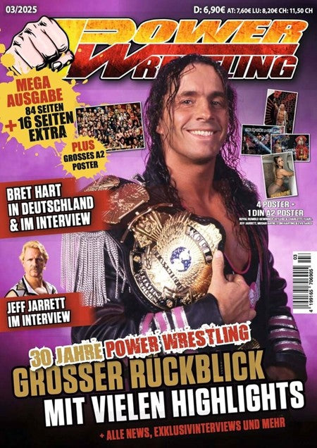 Power Wrestling Magazine March 2025 Magazine PWcatalog