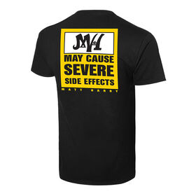 Matt Hardy "Warning" Retro T-Shirt T-Shirt PW Catalog