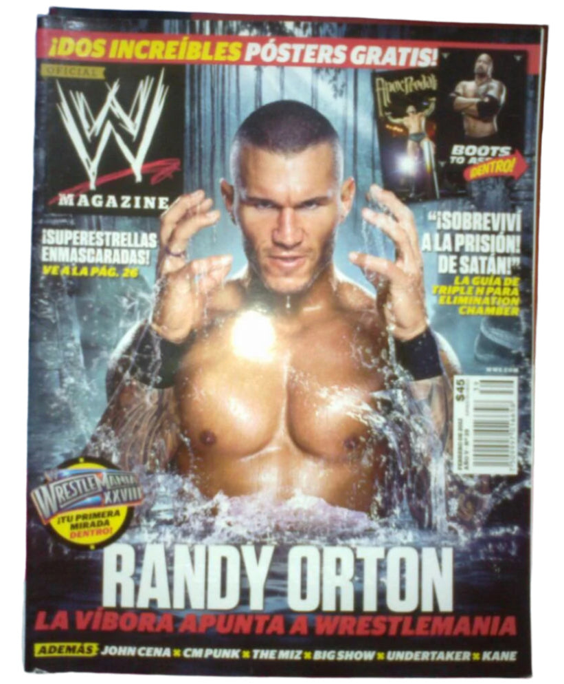 WWE Magazine from Mexico February 2012 Magazine PWcatalog