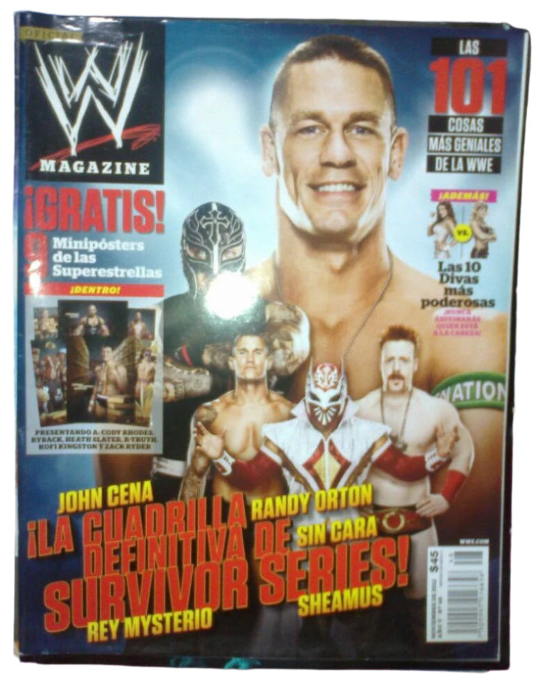 WWE Magazine from Mexico November 2012 Magazine PWcatalog