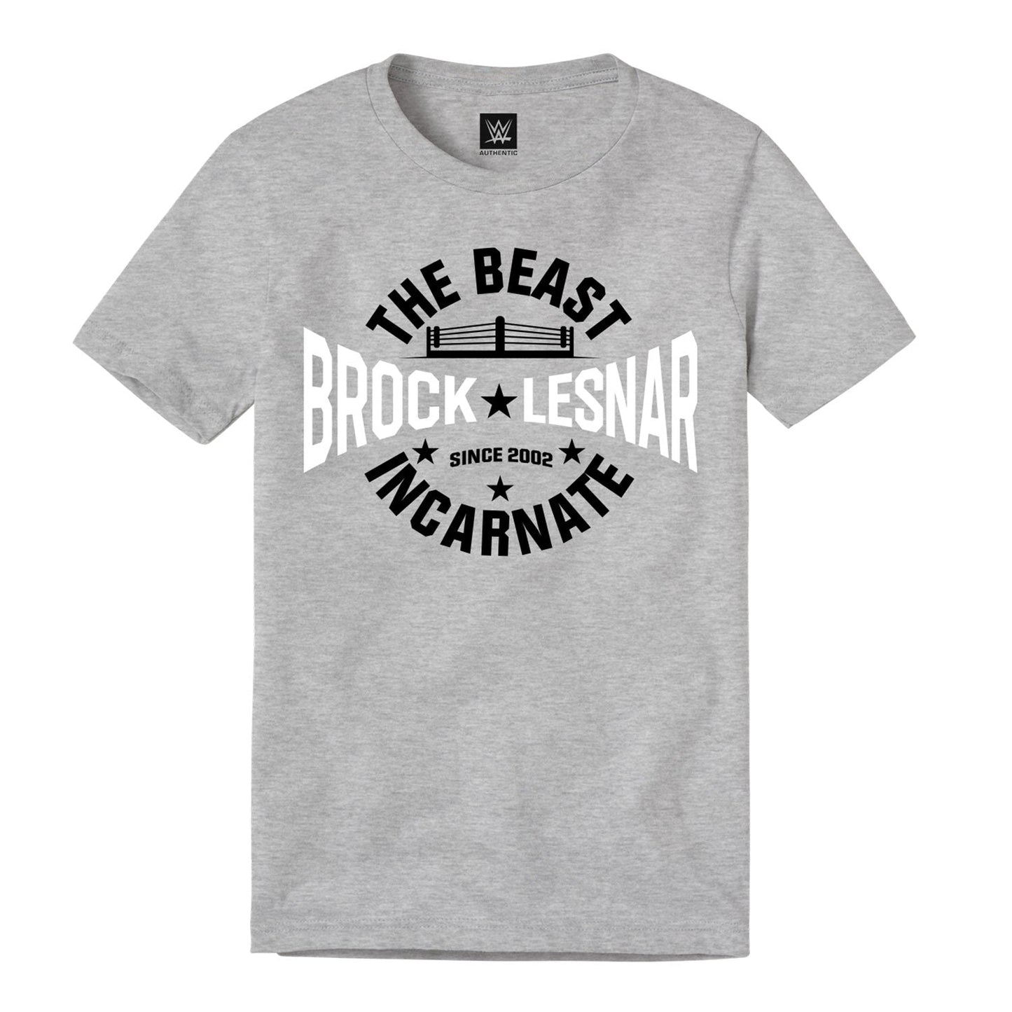 Brock Lesnar "The Beast Incarnate" Grey T-Shirt
