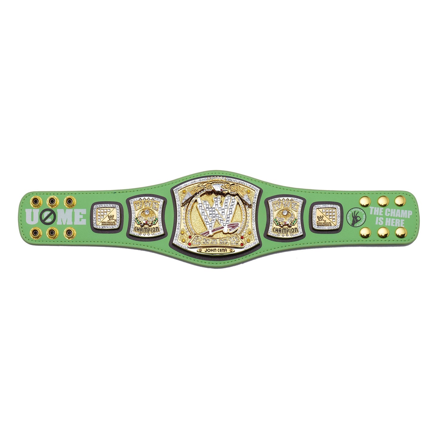 John Cena Collector's Box Green Mini Championship Title