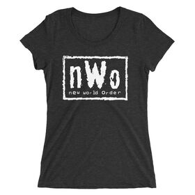 nWo "Classic Logo" Women's Tri-Blend T-Shirt