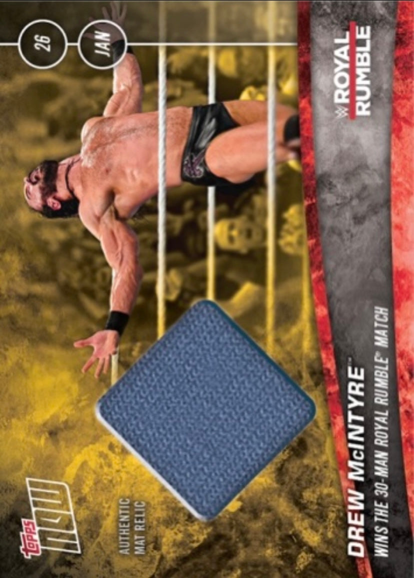 Drew McIntyre Wins the 30-MAN Royal Rumble Match