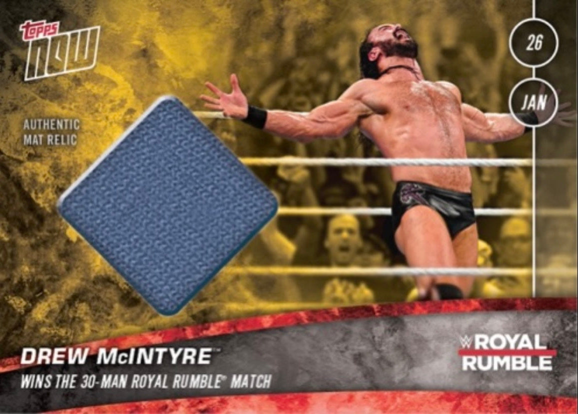 Drew McIntyre Wins the 30-MAN Royal Rumble Match