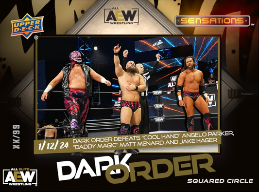1/12/24 – Dark Order – Dark Order Defeats “Cool Hand” Angelo Parker, “Daddy Magic” Matt Menard, and Jake Hager
