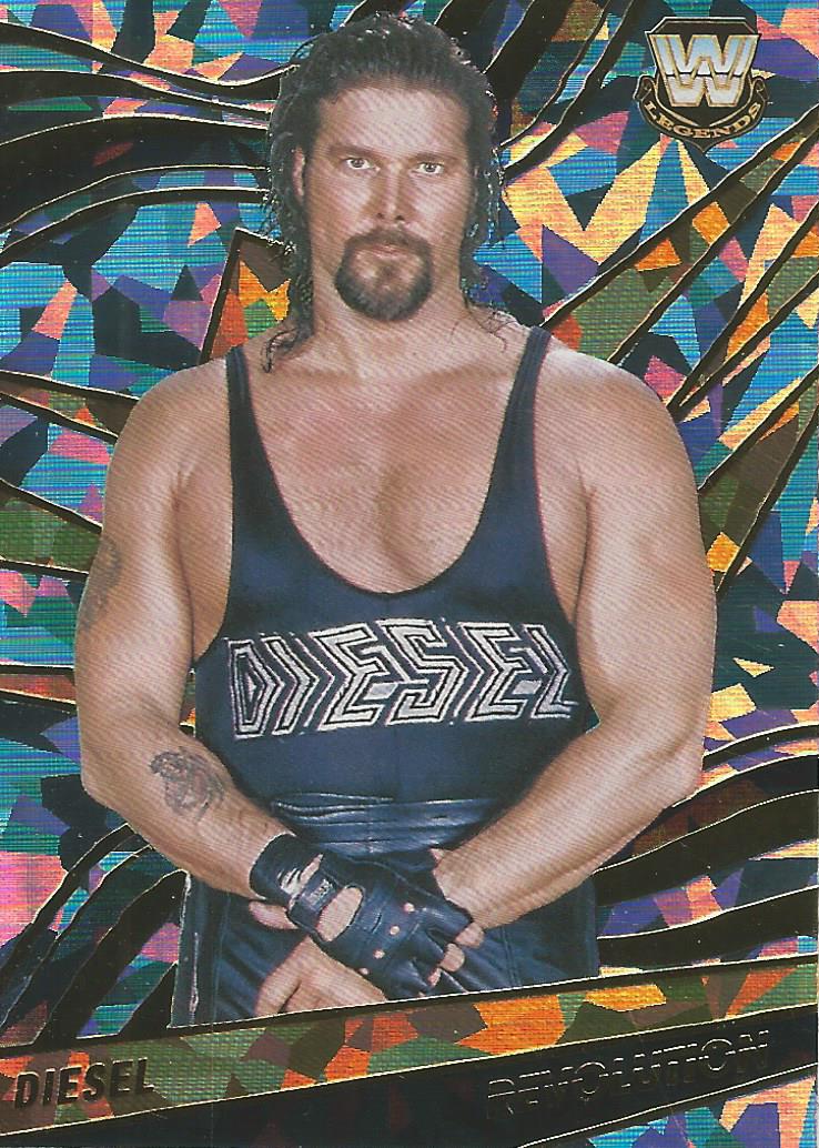WWE Panini Revolution 2022 Diesel FRACTAL #124