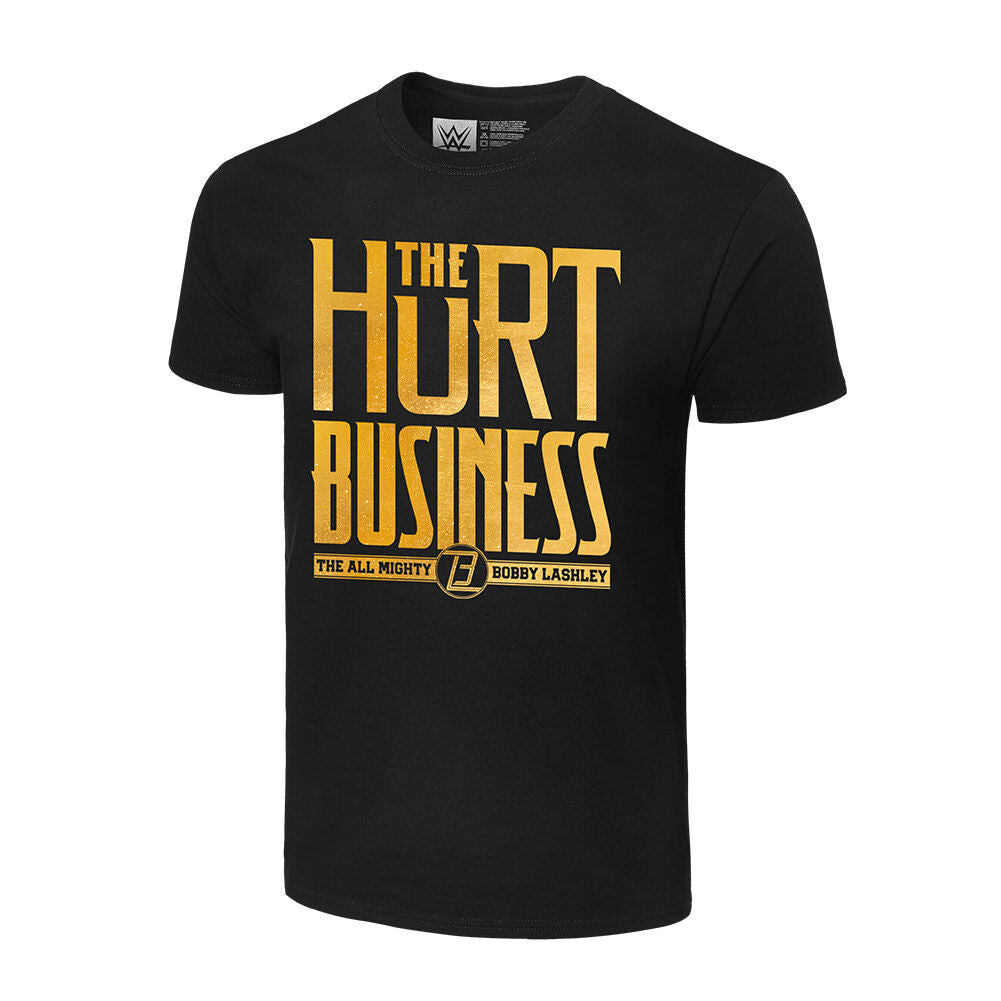 Bobby Lashley "The Hurt Business" Authentic T-Shirt 2