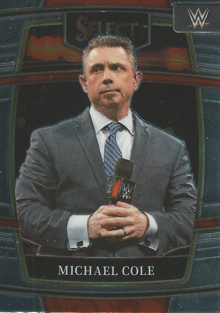WWE Panini Select 2022 Michael Cole #100