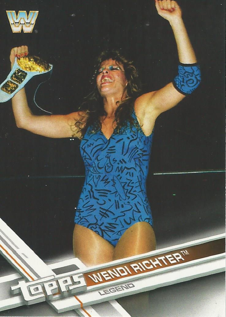 WWE Topps Then Now Forever 2017 Wendi Richter #200