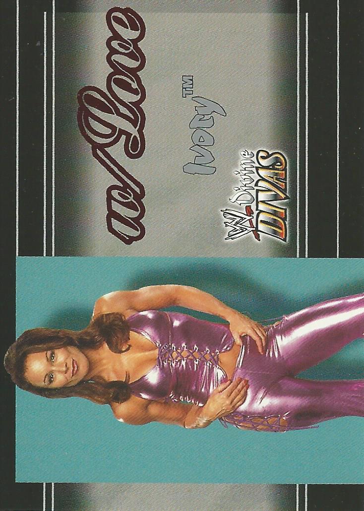 WWE Fleer Divine Divas 2003 With Love Ivory #3 of 16