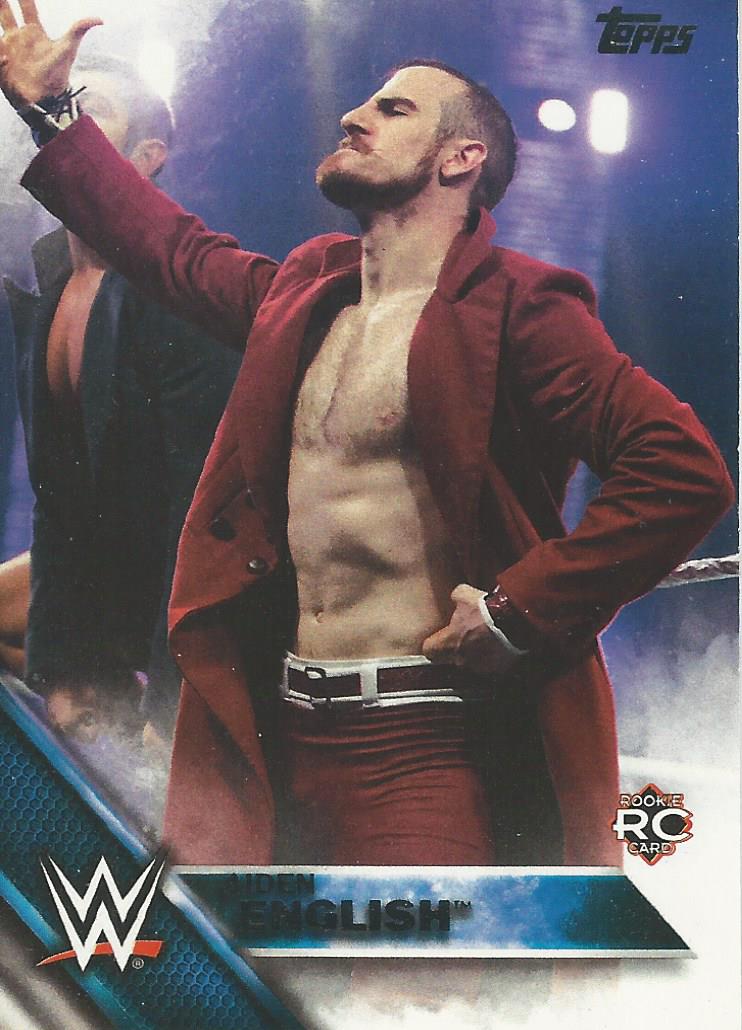 WWE Topps Then Now Forever 2016 Aiden English #101