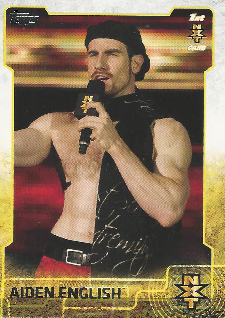 WWE Topps 2015 Aiden English NXT #1