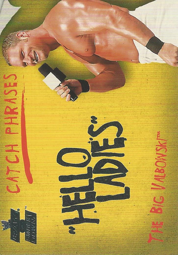 WWE Fleer Raw vs Smackdown 2002 Val Venis CP 9 of 15 trading card PW Catalog