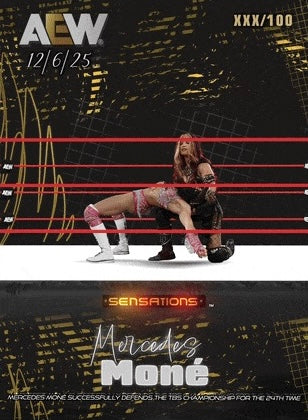 12/6/25 – Mercedes MONÉ – Mercedes MONÉ Successfully Defends the TBS Championship for the 24th Time