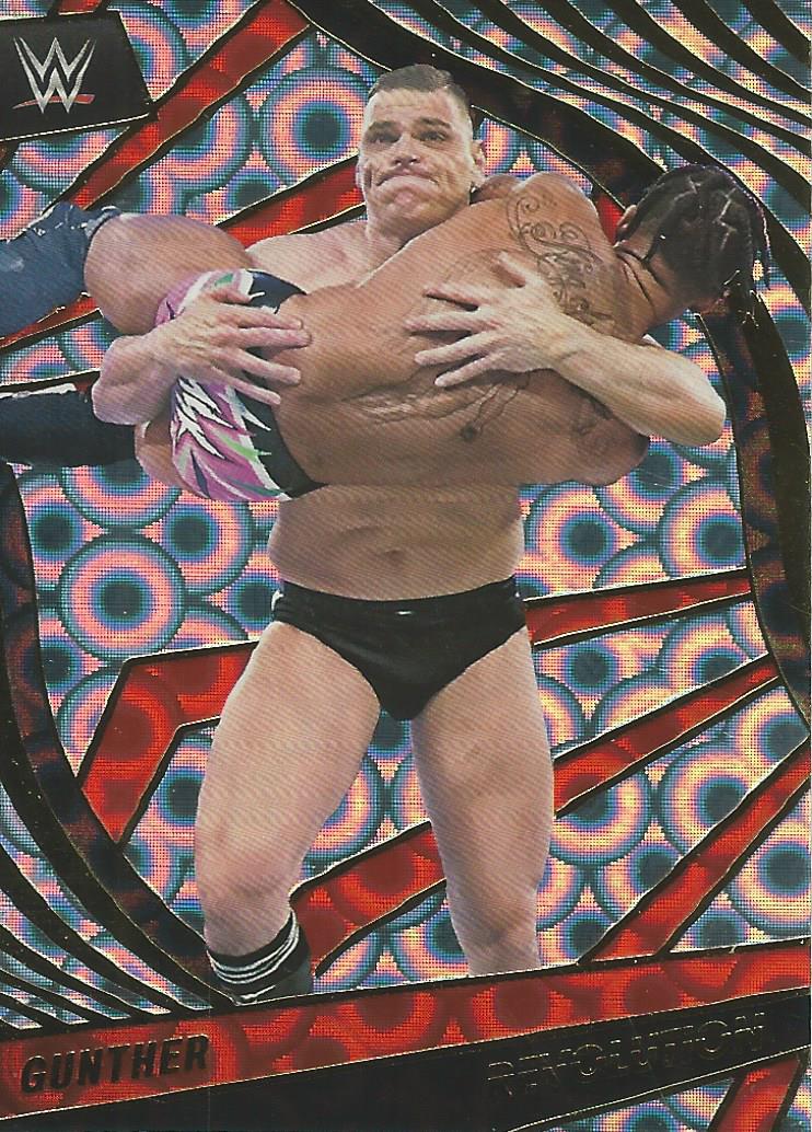 WWE Panini Revolution 2022 Gunther #81 GROOVE