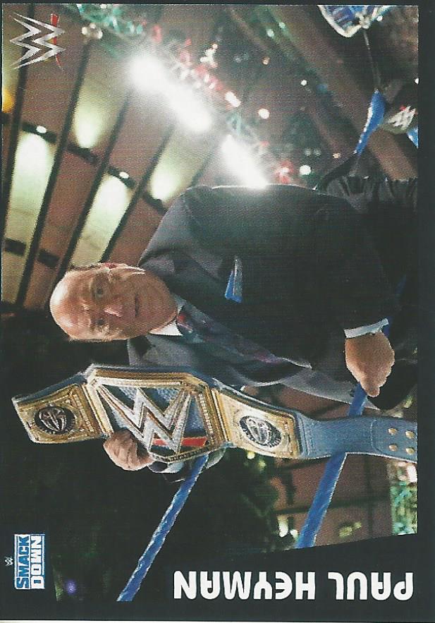 WWE Panini 2022 Sticker Collection Paul Heyman #103