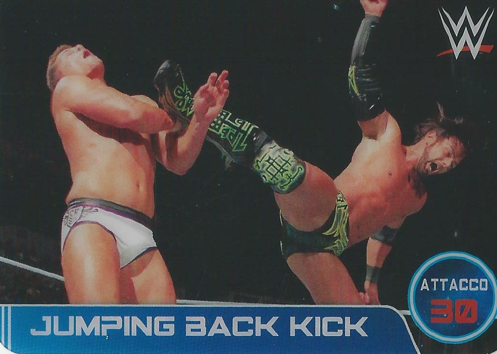 WWE Edibas Lamincards 2014 Justin Gabriel #103