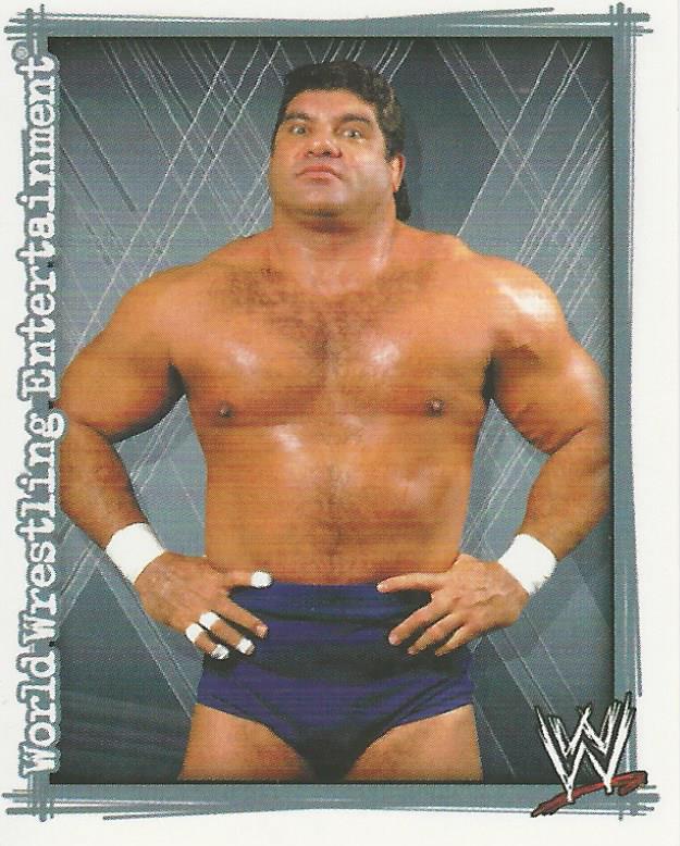 WWE Topps Superstars Uncovered 2007 Sticker Don Muraco #104
