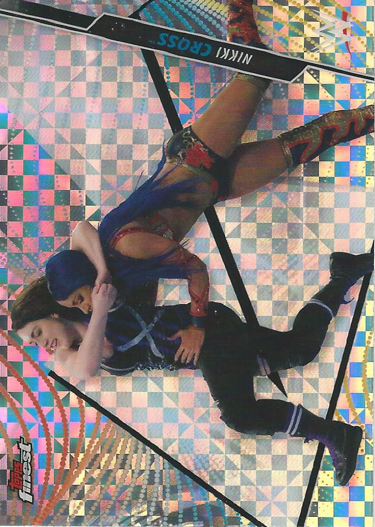 WWE Topps Finest 2020 Nikki Cross #57 Xfractor