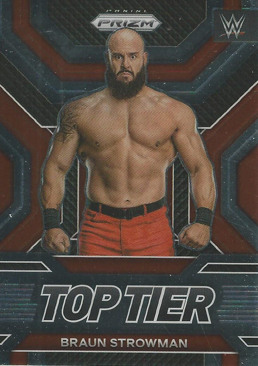 WWE Panini Prizm 2023 Top Tier Braun Strowman #34