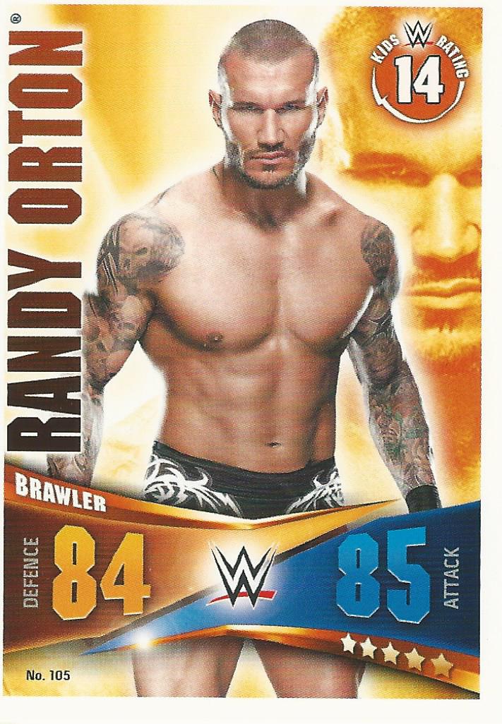 WWE Topps Slam Attax Rivals 2014 Randy Orton #105