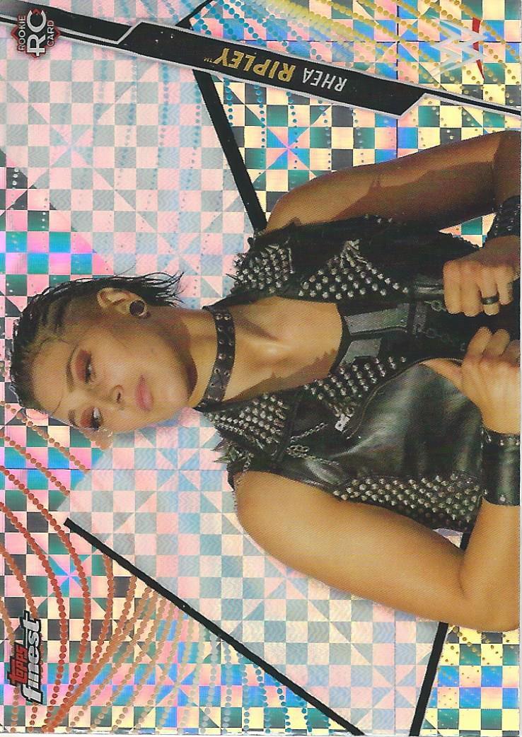 WWE Topps Finest 2020 Rhea Ripley #90 Xfractor