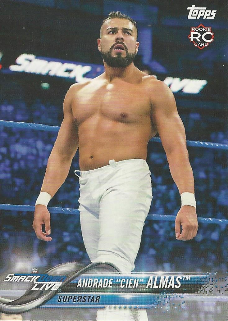WWE Topps Then Now Forever 2018 Andrade #105