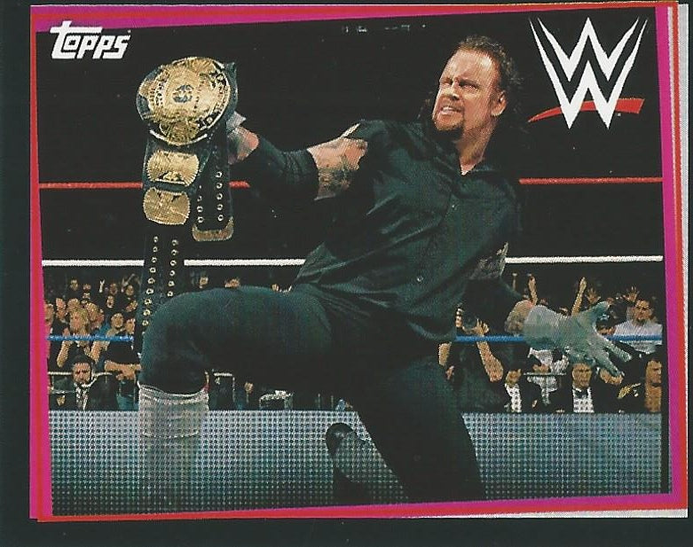 WWE Topps Road to WrestleMania Stickers 2021 Undertaker #105