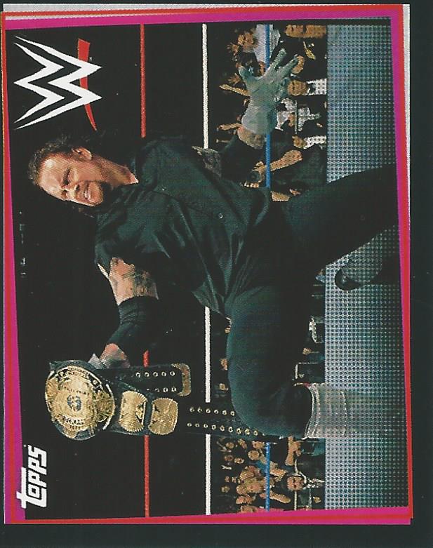 WWE Topps Road to Wrestlemania Stickers 2021 Undertaker #105