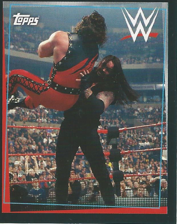 WWE Topps Road to Wrestlemania Stickers 2021 Undertaker #106