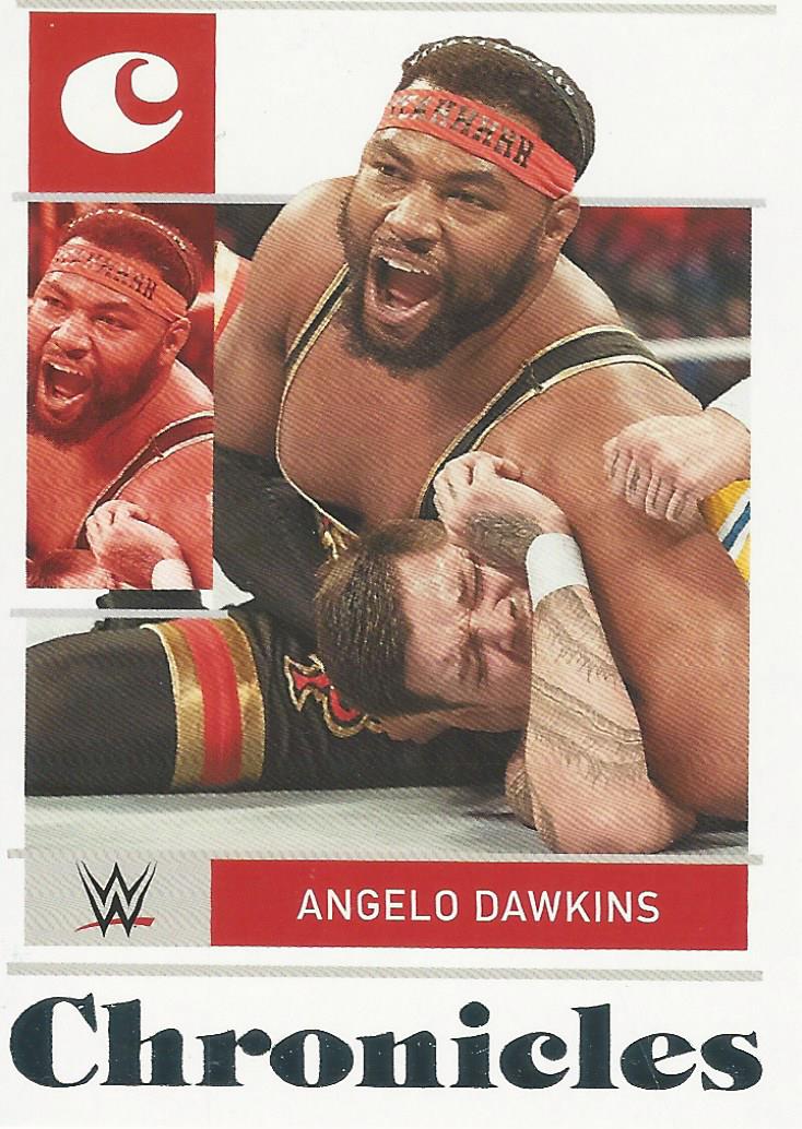 WWE Panini Chronicles 2022 Angelo Dawkins #28