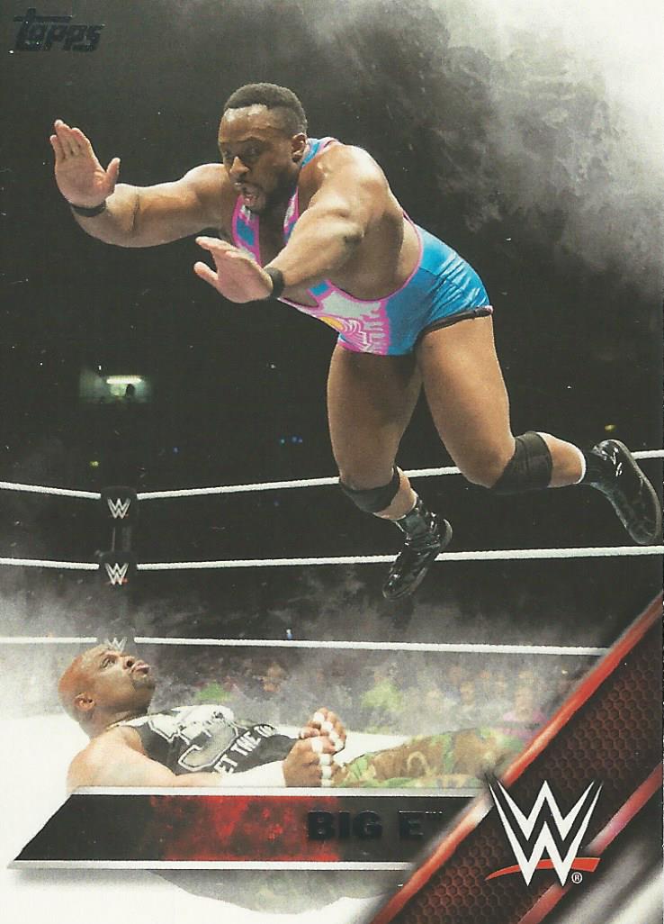 WWE Topps Then Now Forever 2016 Big E #106