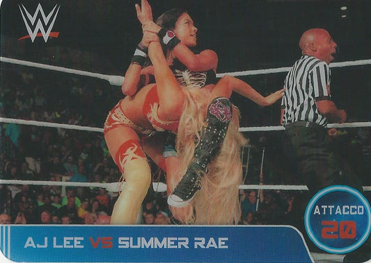 WWE Edibas Lamincards 2014 AJ Lee #159