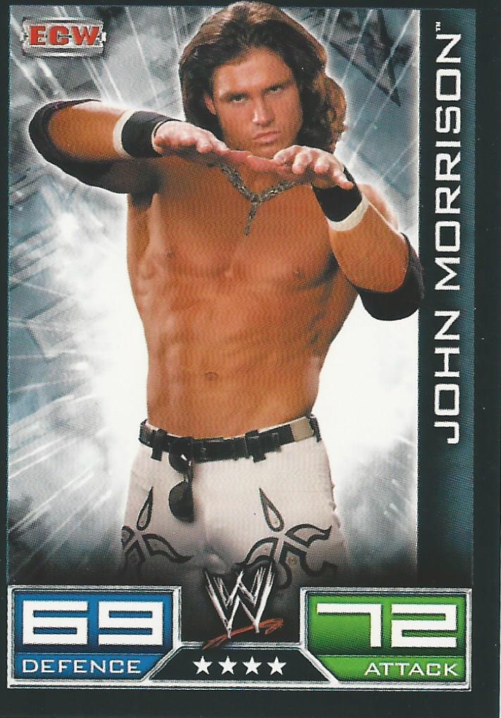 WWE Topps Slam Attax 2008 John Morrison #107