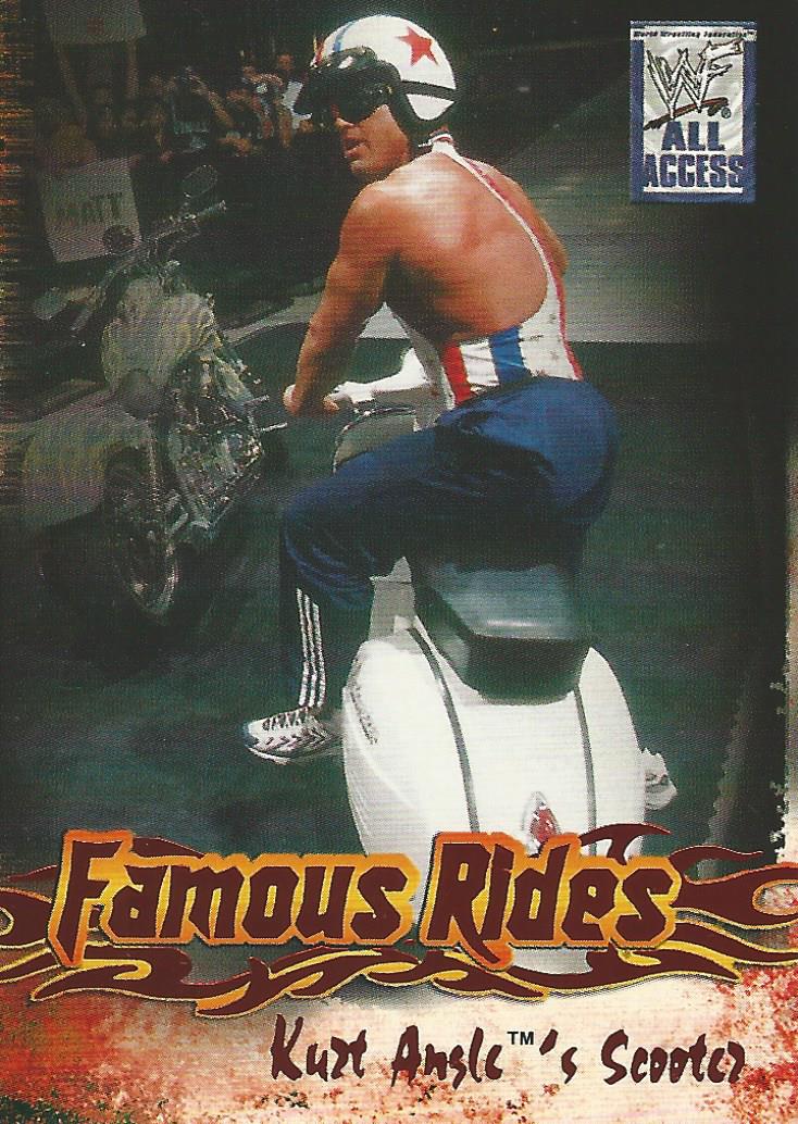 WWF Fleer All Access 2002 Famous Rides FR 8 of 12 trading card PW Catalog