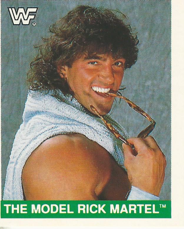 WWF Merlin Sticker Collection 1990 Rick Martel #107