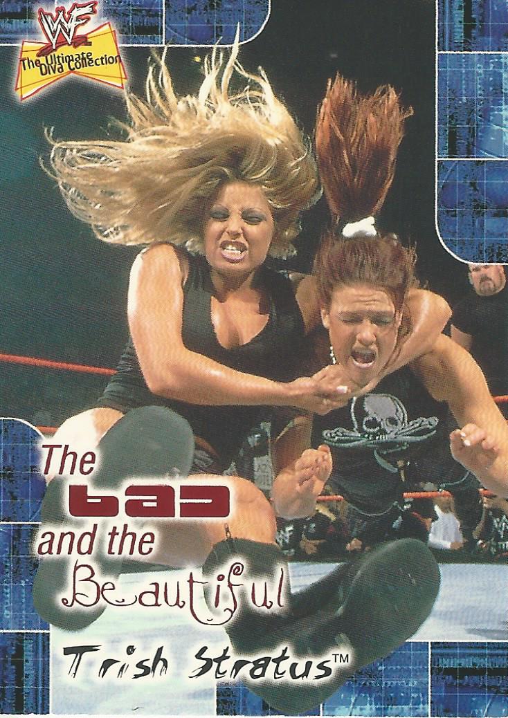 WWF Fleer Ultimate Diva Collection 2001 Trish Stratus BB 7 of 15 trading card PW Catalog