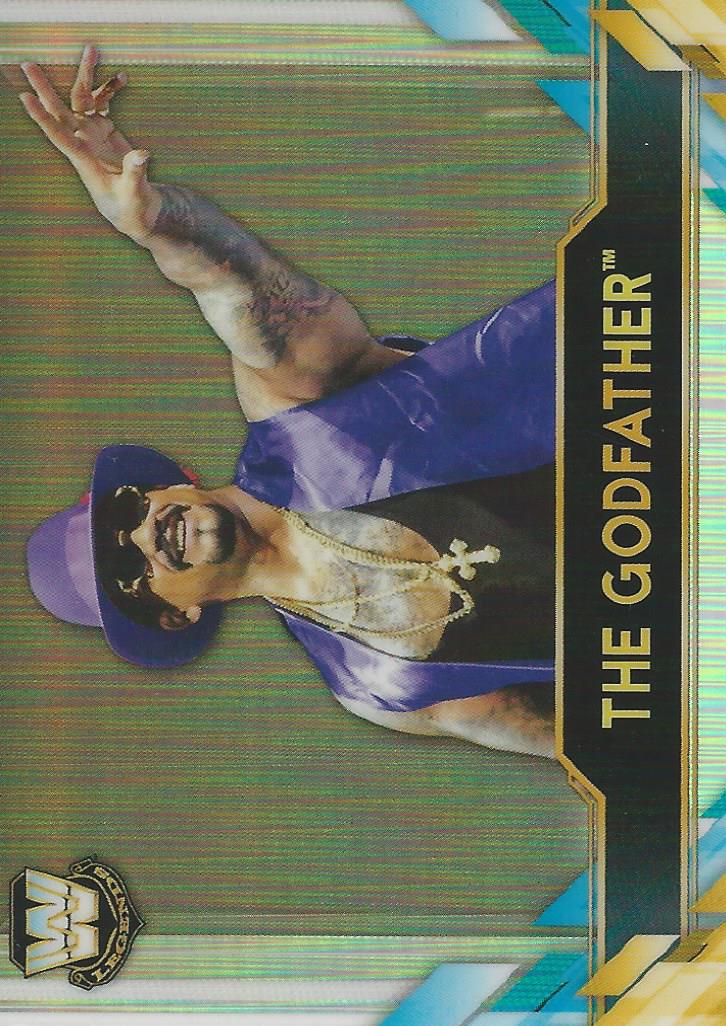 WWE Topps Chrome 2020 Godfather BL-8 trading card PW Catalog